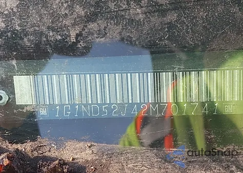 2002 Chevrolet Malibu из США, поврежденный, VIN 1G1ND52J42M701741